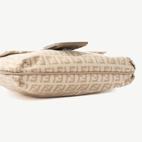 Fendi Beige Tortora & Pietra Zucchino Piatta Crossbody - Picture 5 of 14